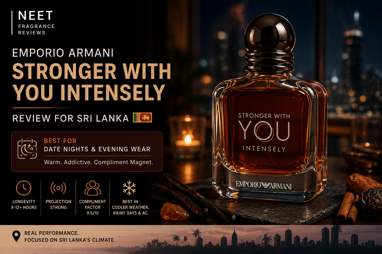 Emporio Armani Stronger With You Intensely Review: The ultimate date-night fragrance for Sri Lanka!?