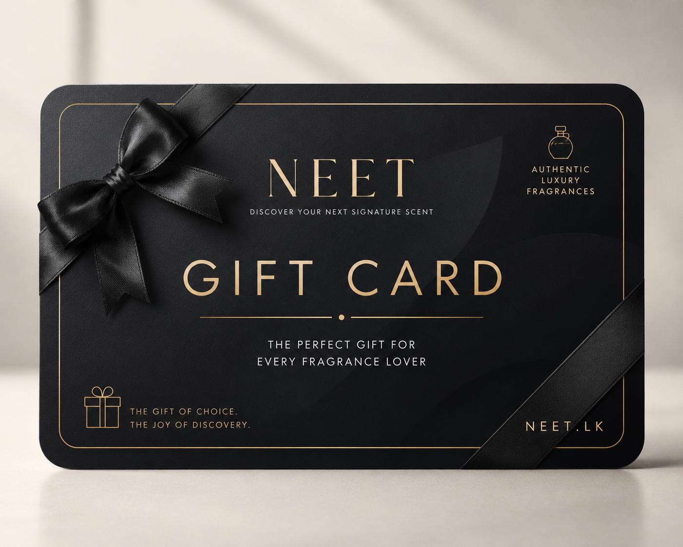 neet Gift Card – The Perfect Gift for Every Fragrance Lover